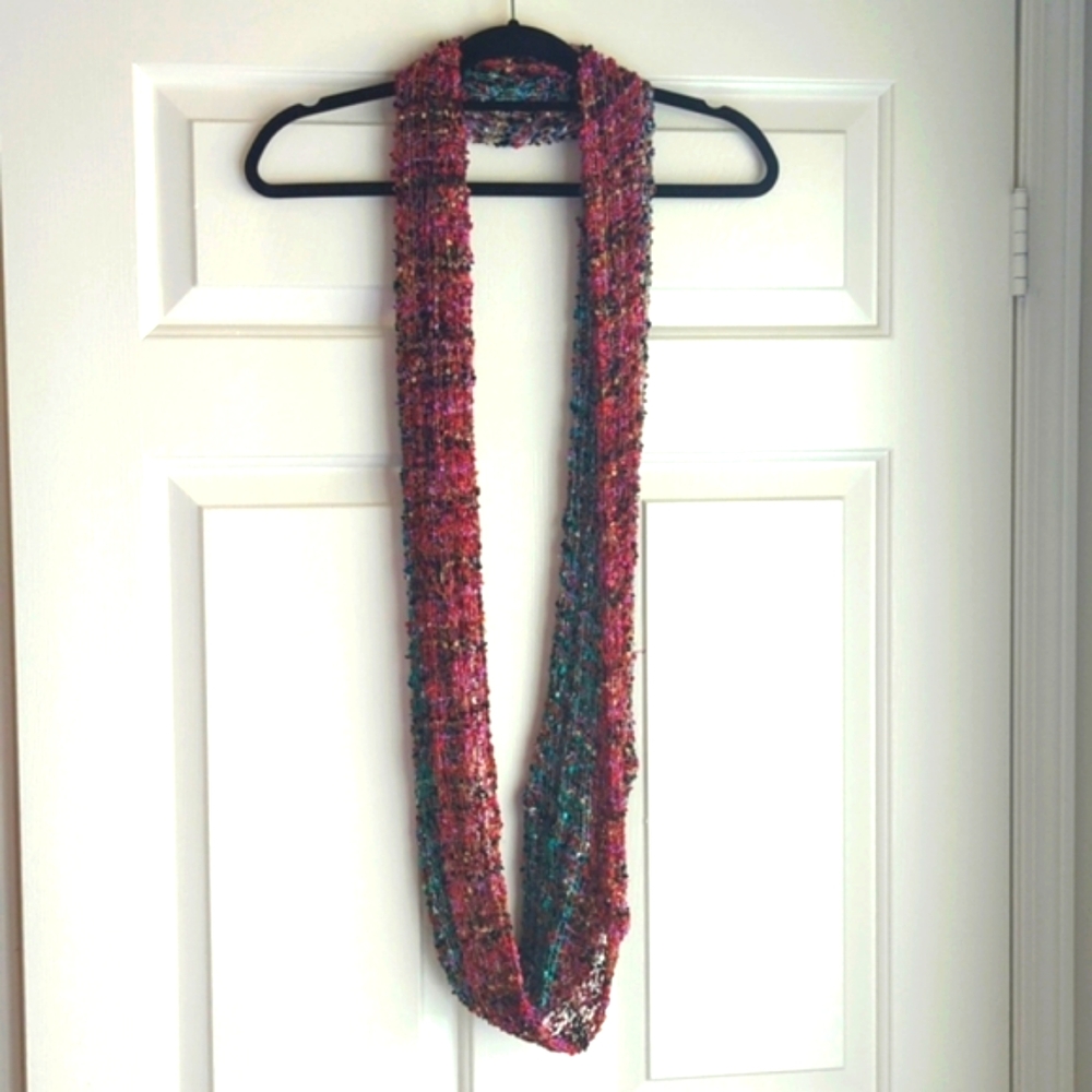 3/$15 - Bijorca Colorful Textile Infinity Scarf